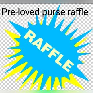 Raffle for a purse pre-loved good condition
